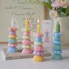 Rainbow Stackable Candle Scented DIY Home Decorative Candles Building Blocks Taper Candle Modern Home Decor