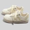 All-match Breathable White Shoes Korean Style Fashion Canvas Shoes Student Soft Bottom Shoes