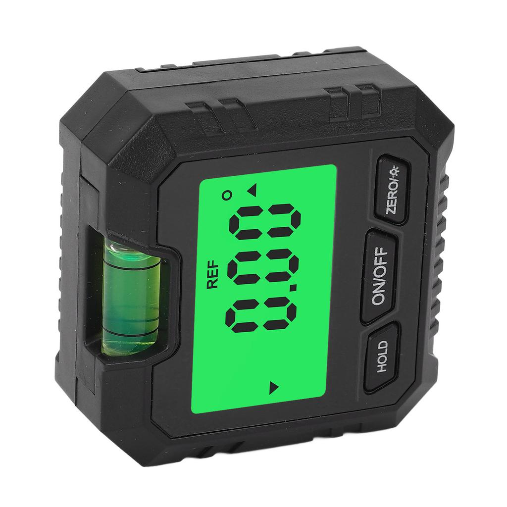 Digital Box Backlit LCD Display Magnetic Base 4 X 90 degrees Angle Gauge Meter Finder Protractor for Automotive Motorcycle