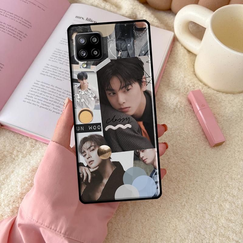 Cha Eun Woo Korean actor singer For Samsung Galaxy A54 A34 A14 A13 A52 A32 A12 A22 A72 A52S A33 A53 A73 A71 A51 Phone Case