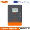 PowMr MPPT 40A 30A 20A Контроллер заряда солнечных батарей 12В 24В Регулятор заряда для свинцово-кислотных, LiFePO4, литиевых аккумуляторов