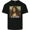 Mona Lisa Parody Monday Lisa Mens Cotton T-Shirt Tee Top