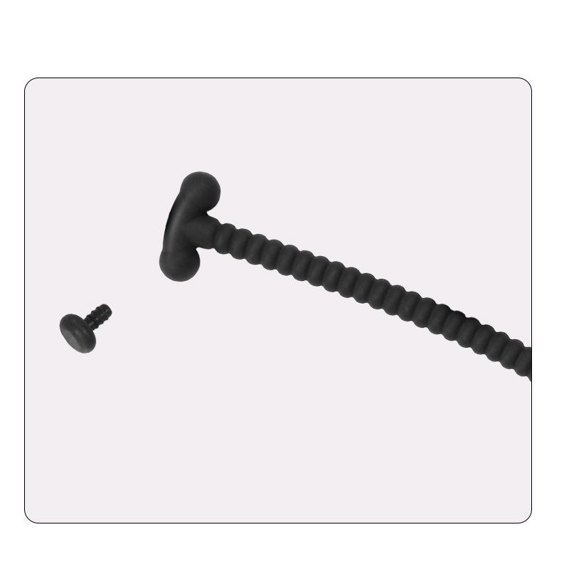 Силиконовый катетер с резьбой для мужчин, уретральная стимуляция, SM-игра