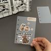 10pcs M5 A8 Loose-Leaf Notebook Refill Paper Refill Spiral Page Binder Indexing Cards  Stationery