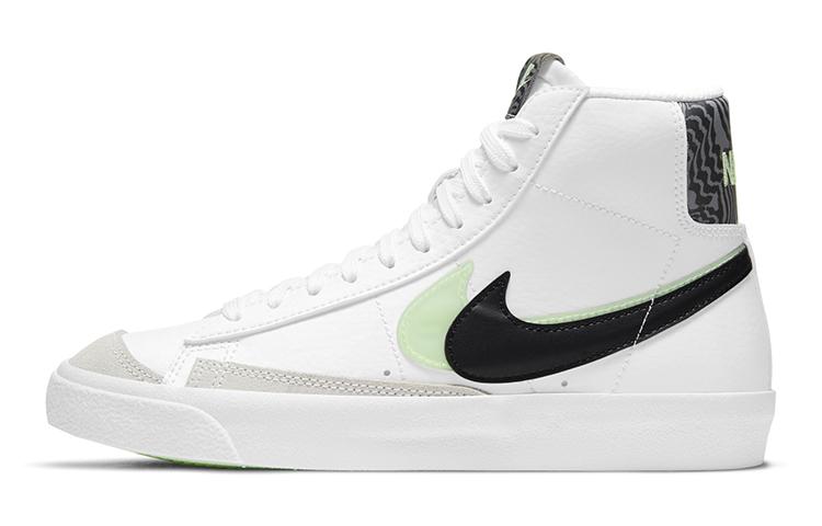 Nike Blazer Mid 77 SE GS Double Swoosh - Белый Зеленый Пар DD1847-100