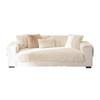 Sofa Cushion Mink Fur Winter Thickened Fleece Cushion High-Grade Leather Sofa Cover Cover Cloth