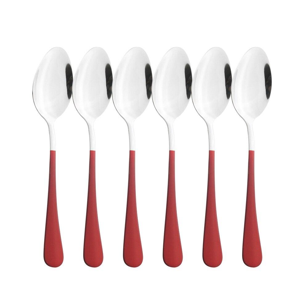 Набор столовой посуды из нержавеющей стали, набор столового серебра, черное золото, обеденная ложка, столовые приборы, столовые приборы, набор посуды для пикника, кухни, дома