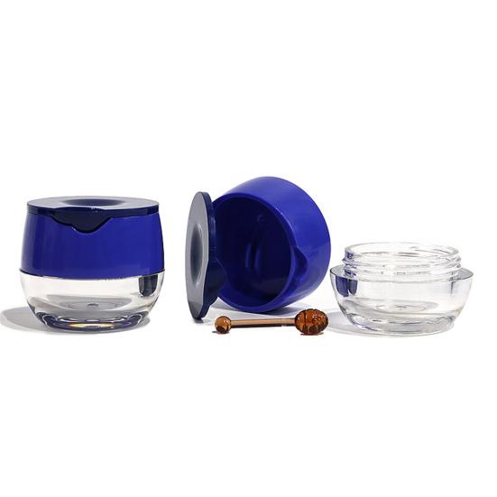 Контейнеры для бальзама для губ, прозрачные мини-баночки, флип-топ, футляр для макияжа