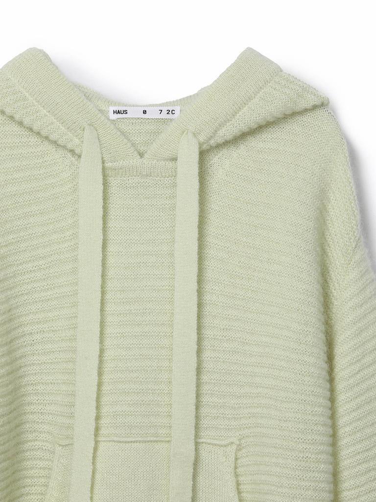 HAUS072C Kid Mohair Hood Knit Lime