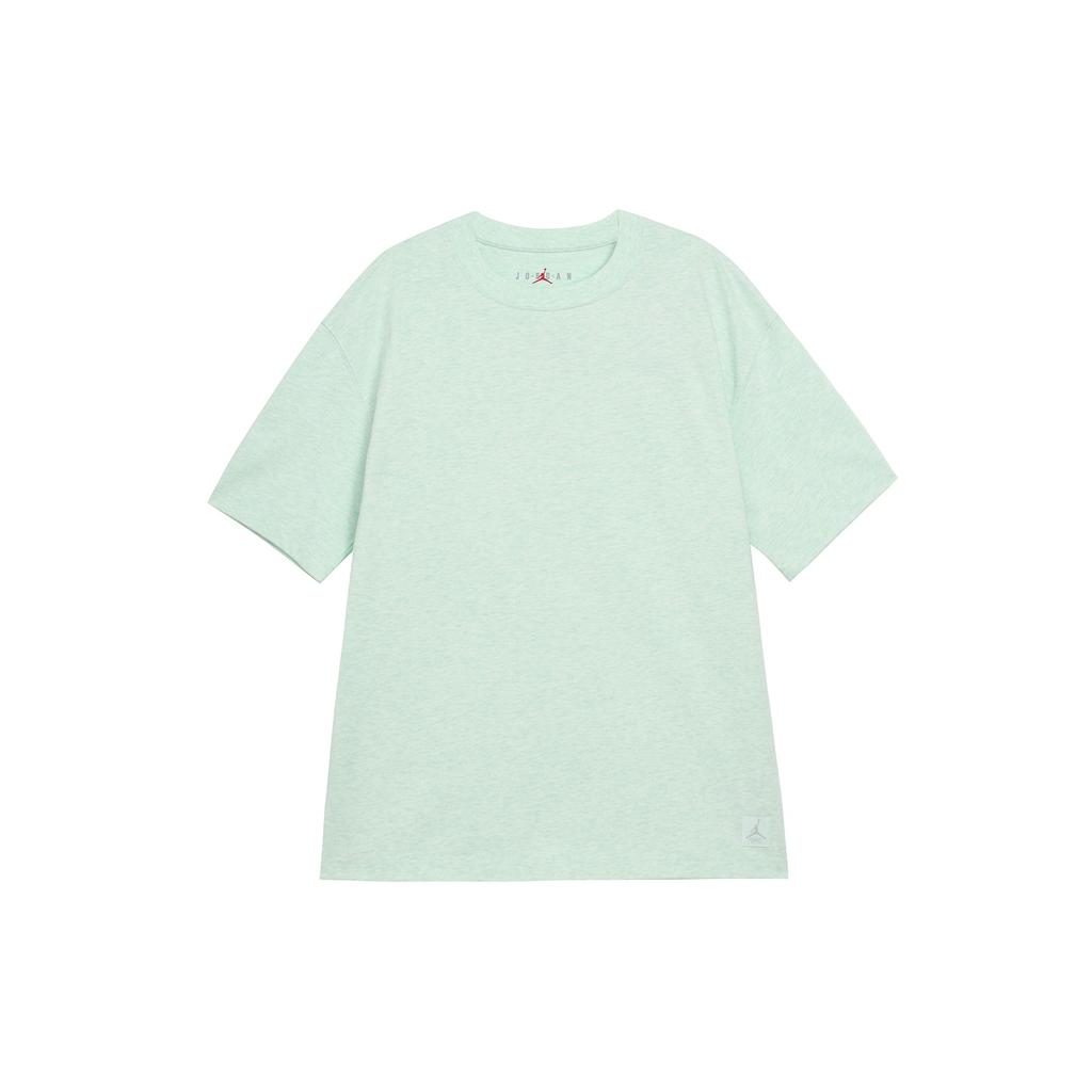Jordan Loose Soft Comfortable Short Sleeve T-Shirt Women Tops Light-Green FN5384-394