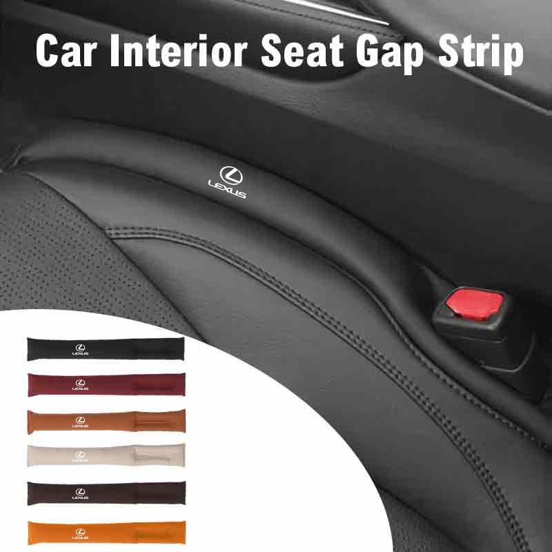Car Seat Gap Filler Strip Leather Side Seam Anti-Leak Plug Accessories For Lexus UX250h RX450h CT200h RX400h NX300h RX350 RX300 JW3