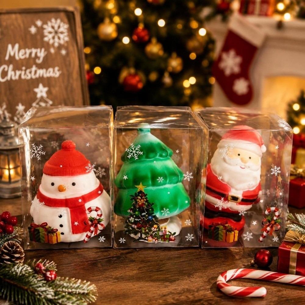 Santa Claus Slow Rising Squishy Doll Soft Sensory Stress Fidget Toy Christmas Gift
