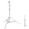 Youngerfoto Light Stand Stainless Steel Load Capacity 15kg Thread Conversion Height Adjustable Heavy Duty Light Stand for Studio Photography Softbox