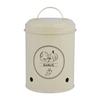 Vintage Cream Garlic Container
