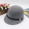 Осенне-зимняя шерстяная бейсболка, модная жокейская шляпа, повседневная универсальная мужская шляпа, шляпа рыцаря