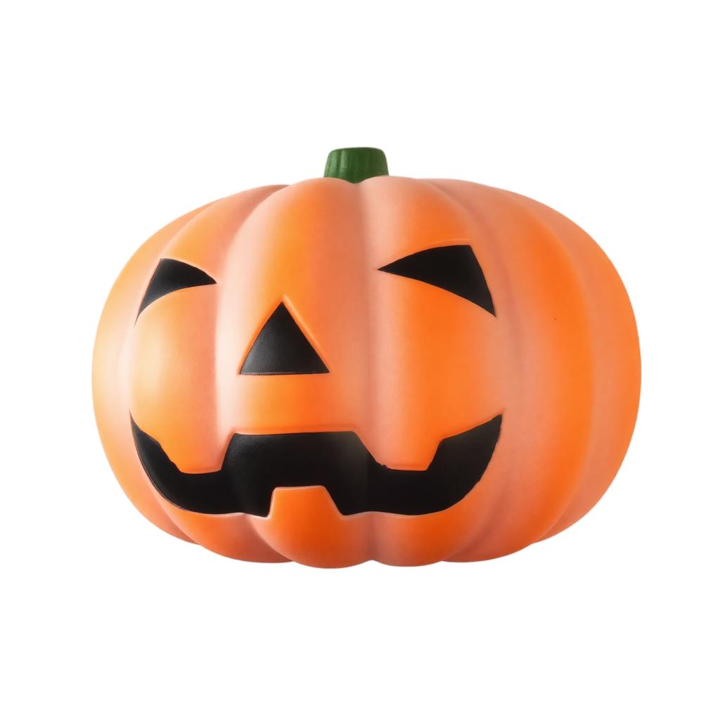 Large Slow Rebound Pumpkin Toy Halloween Theme Stress Relief Soft Squeeze Decor for Home Office School Party