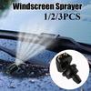 Насадка для омывателя лобового стекла автомобиля подходит для большинства моделей автомобилей, насадка для омывателя лобового стекла с двумя отверстиями, струя воды для стеклоочистителя