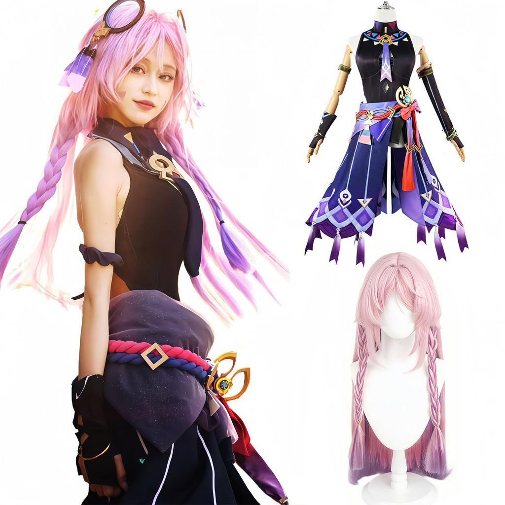 [NOKIJP] Genshin Impact Cosplay Citrali Cosplay Costume Citrali Citrali Genshin Impact White Star Obsidian Master of the Mysterious Smoke (Citrali, M)