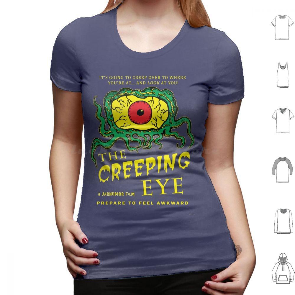 The Eye T Shirt 6xl Cotton Cool Tee The Crawling Eye Movie Movies Parody Classic Horror Bad Cult Monster Creature Evil Creepy