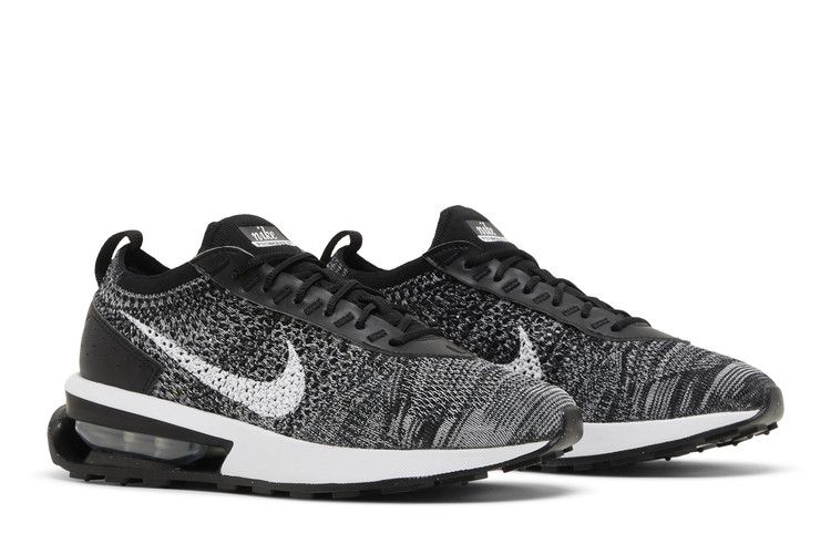 Nike Air Max Flyknit Racer Черный Белый (Женский)