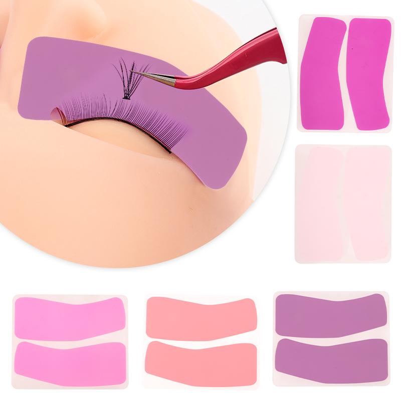 Многоразовые 1 пара подушечек для глаз Силиконовые патчи для глаз Полоска для ламинирования ресниц Наращивание ресниц Гидрогелевые патчи Гелевые патчи под глаза Инструменты для макияжа
