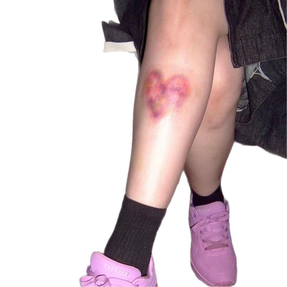 1/4Pcs Waterproof Wound Bruising Temporary Tattoos Realistic Fake Tattoo  Special FX