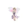 Purple Fairy Girl Miniature Winged Angel Flying Miniature Gift Flower Fairy Figurine  Desktop