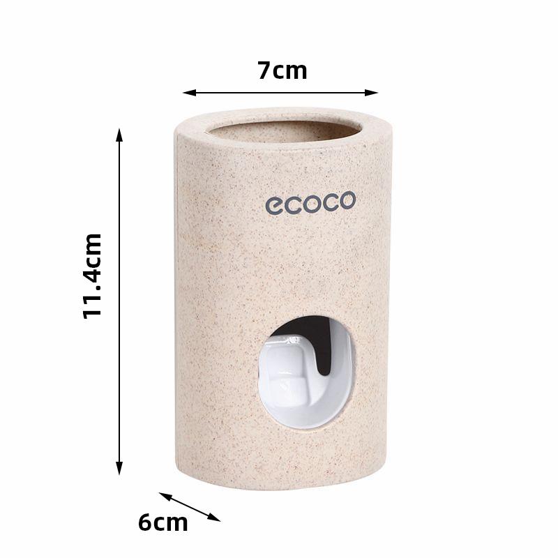 Автоматический дозатор зубной пасты, пыленепроницаемый держатель для зубных щеток, настенное крепление, подставка, аксессуары для ванной комнаты, набор соковыжималок для зубной пасты