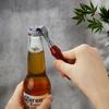 Creative Metal Hand Bottle Opener with Removable Wooden Handle Portable Beer Can Opener Wine Bottle Opener Kitchen Tool
