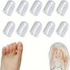 10PCS Toe Protector Separates The Foot Wears Shoes and Foot Protection Tools and The Breathable Silicone Toe Protector Fits The Toe Anti-wear Sleeve.