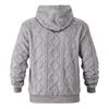 Men S Jacquard Fleece Hooded Pullover Sweatshirt Casual Winter