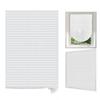 Cordless Window Blinds Cut To Size Stick On Temporary Blinds No Drill Pleated Blinds for Windows Doors Home Nursery Bedroom Kitchen Bathroom