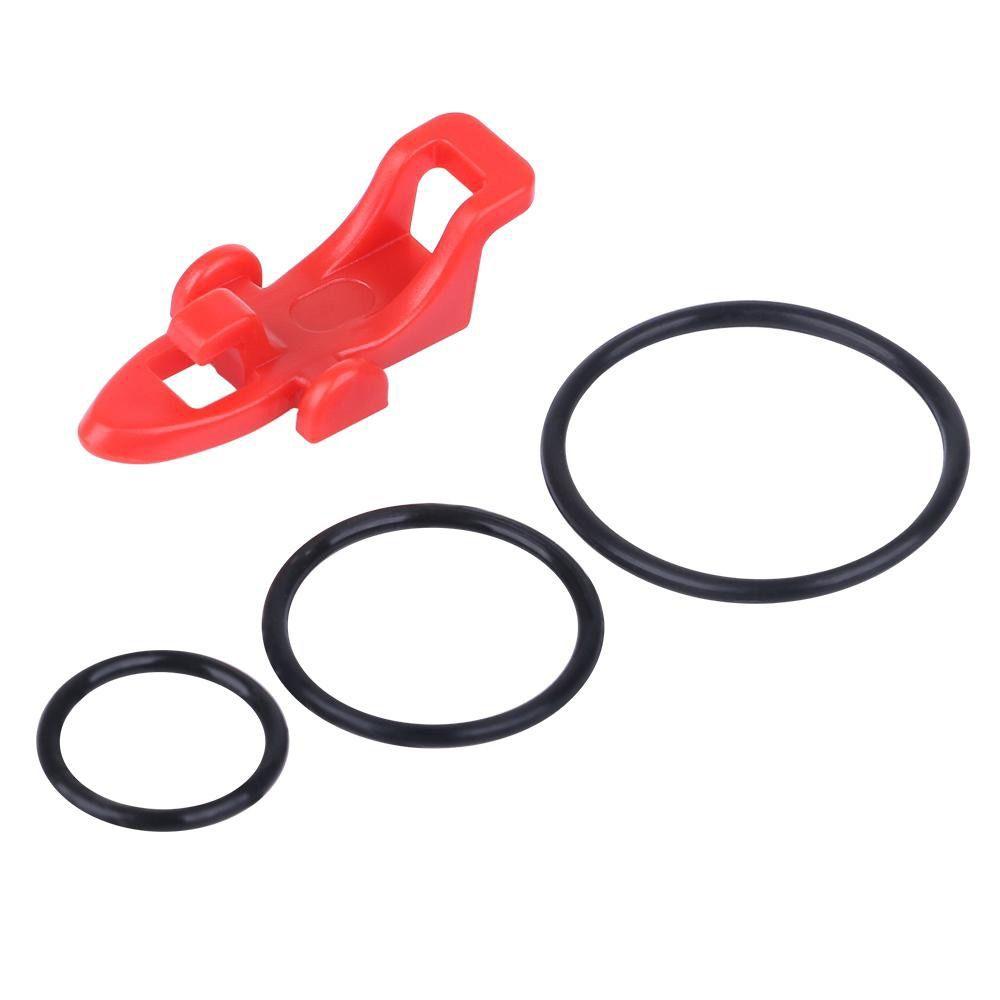 Держатели приманок из АБС-пластика 6 цветов Безопасный подвес Портативный Пластиковый Резиновый Рыбалка