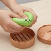 Гигантская блестящая пельмешка Squishy, Мега радужные пельмешки, Милая игрушка-антистресс с коробкой-пароваркой, Мягкое тесто для сжатия и снятия стресса для взрослых