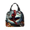 Spider-Man Handheld Bento Bag Insulation Bag Lunch Box Bag Lunch Bag with Lunch Bag Lunch Box Storage Bag