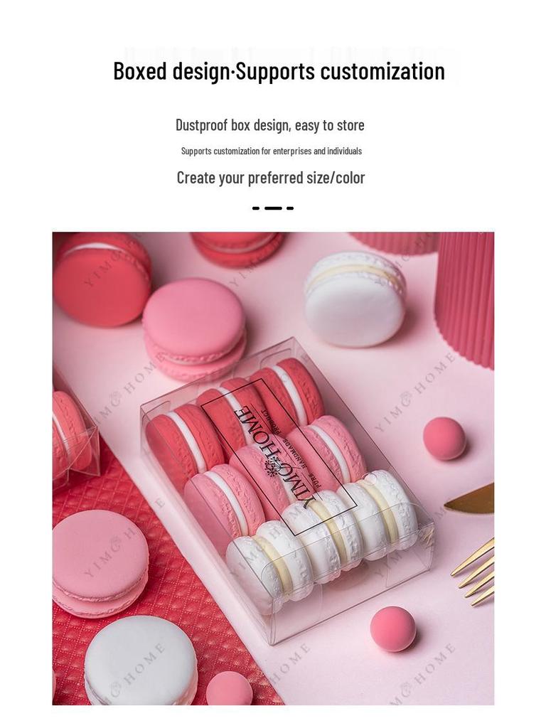 Macaron Fake Cake Cream Pastry Photo Prop for Kids, Weddings, Dessert Displays