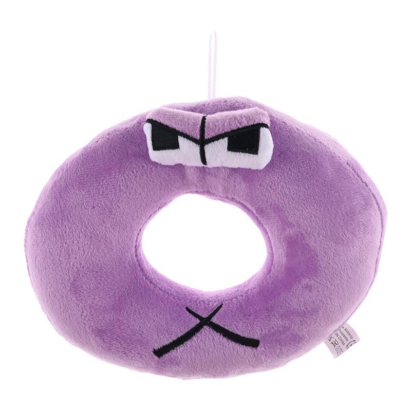 Плюшевая игрушка-подушка в виде русской буквы из Alphabet Lore для детей, мягкая и приятная на ощупь кукла-мягкая игрушка