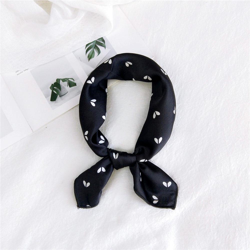 50 шелковых квадратных платков: Универсальные весенне-летние шейные платки для женщин - корейский стиль