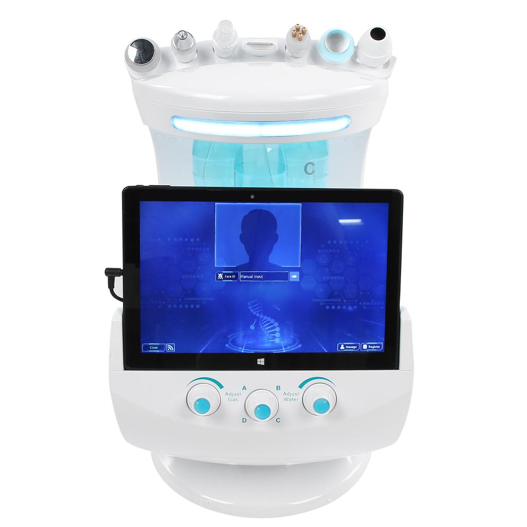 Multi Functional Skin Detection Beauty Machine Small Bubble Skin Scrubber Machine