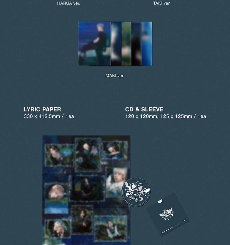 (Рёв вер.) &TEAM [Back to Life] KR 1-й мини-альбом