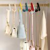 3/2/1 шт. Крючок-держатель для сумки, двойные крючки, экономящий место, для одежды, шляп, шарфов, сумок, органайзер для хранения, крючок для рюкзака в гардероб