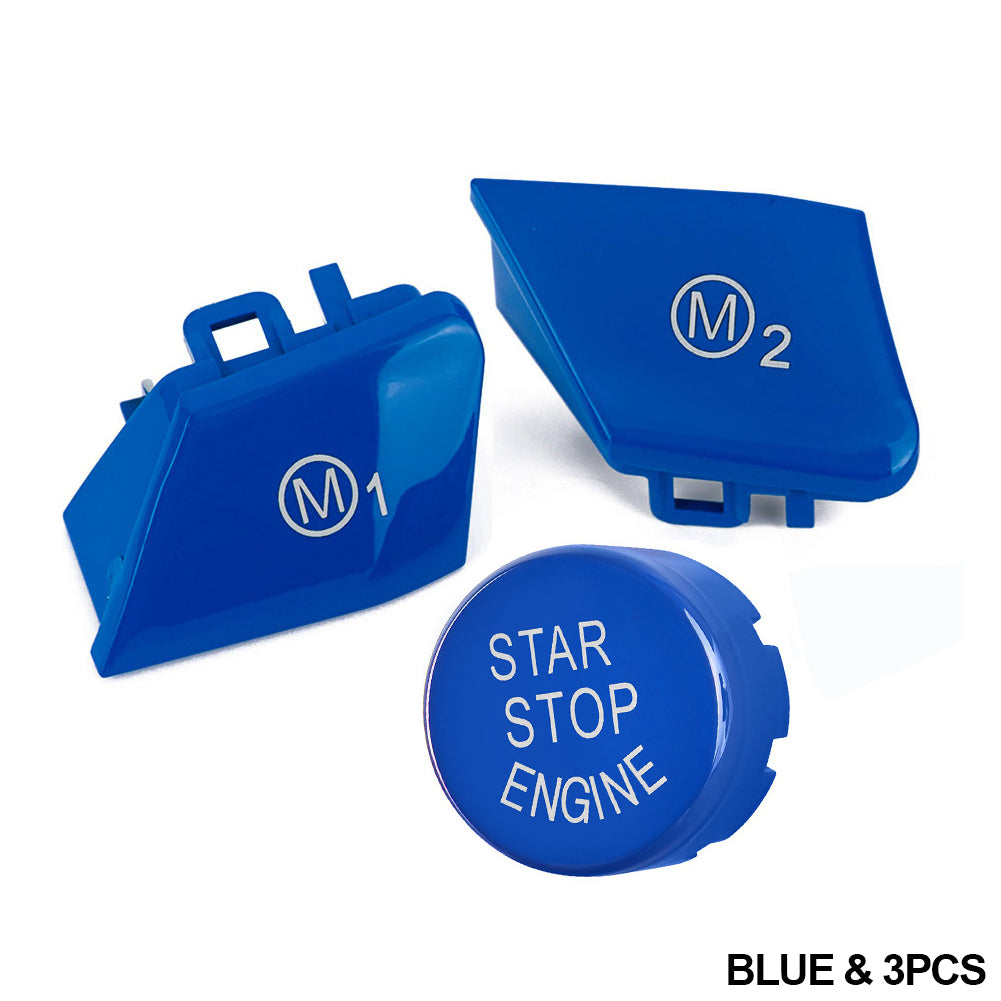 Рулевое колесо M M1 M2 крышка переключателя кнопок для BMW M3 M4 M5 M6 X5M X6M F80 F82 F83 F10 F06 F15 F16 и 3 серии E90 E92 E93 M3