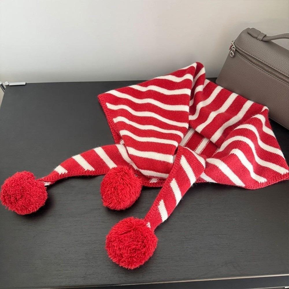 Windproof Knitted Triangular Scarf Soft Headscarf New Shawl Gift