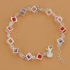 SAY 925 Sterling Silver Bracelets Colored zircon For Women Exquisite Student Girlfriend Jewelry Accessories Wedding Fashion Gift