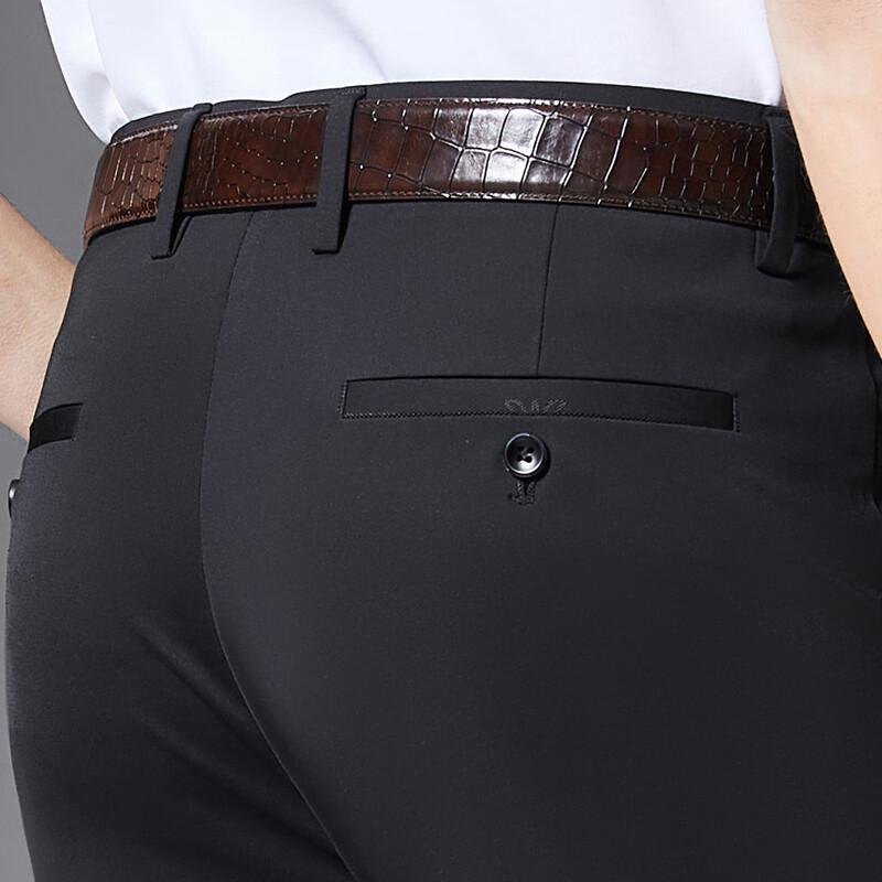 Мужские брюки Antonio с высокой эластичностью, в деловом повседневном стиле, прямого кроя
