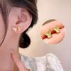 Women's Butterfly Earrings S925 Casual Earrings Petite Essential Mini Small Women's Earrings