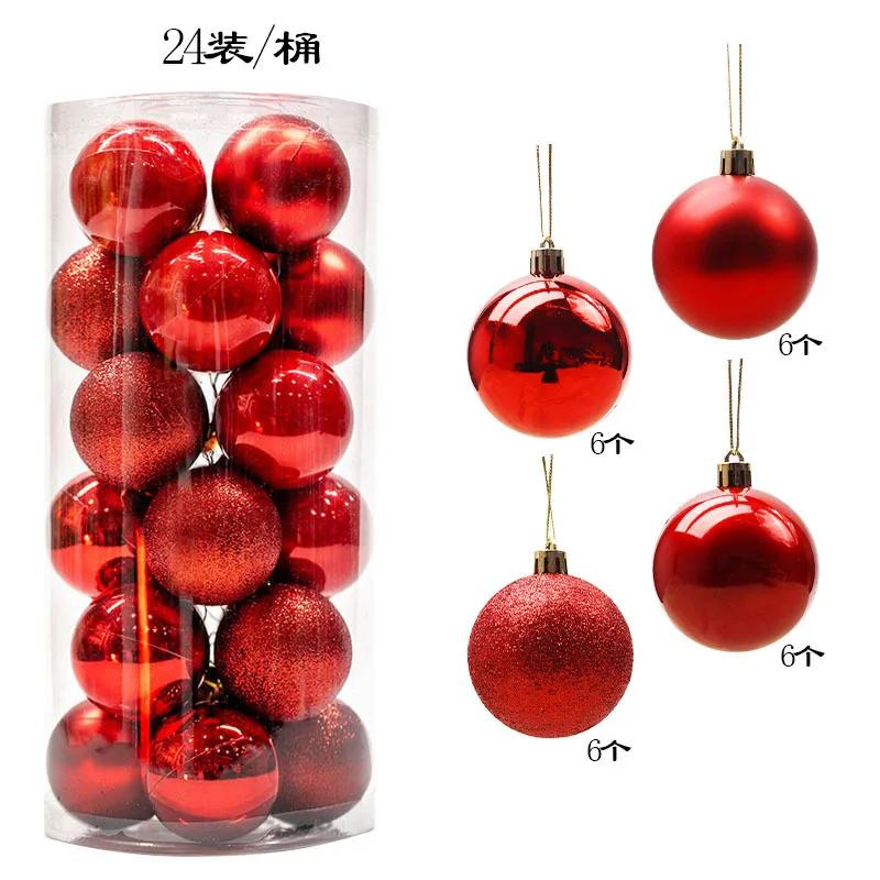 Christmas Tree Decoration 36Pcs 3CM Christmas Balls Pendant Ornaments Party Accessory Home Decor Navidad 2027 New Year Gifts