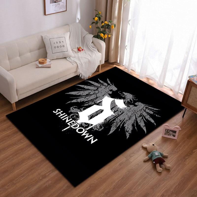 Shinedown Logo Eagle Pattern suitable as a non-slip mat for the living room or bedroom sofa