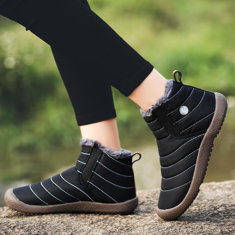 Зимние хлопковые сапоги для мужчин, плюшевые, теплые, меховые, мягкие, мужские, зимние, мужские, ботильоны, зимние, мужские, кроссовки, повседневная мужская обувь, большой размер 48