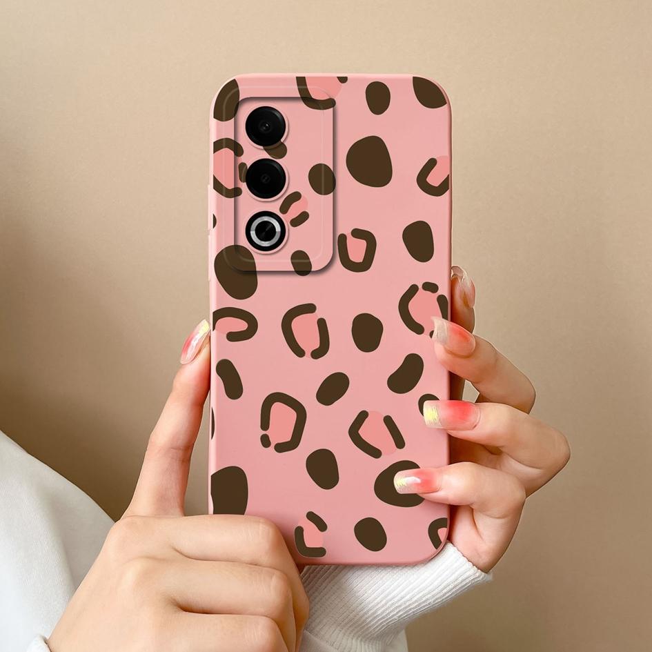 Чехол для OPPO Realme 12 13 P1 A3 Pro Plus C63 K12X Модные этикетки Защита камеры Мягкий жидкий силикон Простой узор Ударопрочный для OPPO Чехол Capa